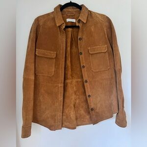 Real leather Zara shacket